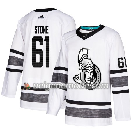 Herren Eishockey Ottawa Senators Trikot Mark Stone 61 2019 All-Star Adidas Weiß Authentic